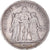 Moneta, Francja, Hercule, 5 Francs, 1876, Paris, VF(30-35), Srebro, KM:820.1