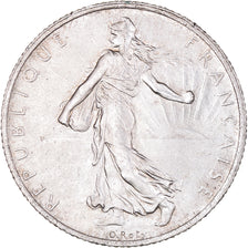 Coin, France, Semeuse, 2 Francs, 1914, Castelsarrasin, MS(63), Silver, KM:845.2