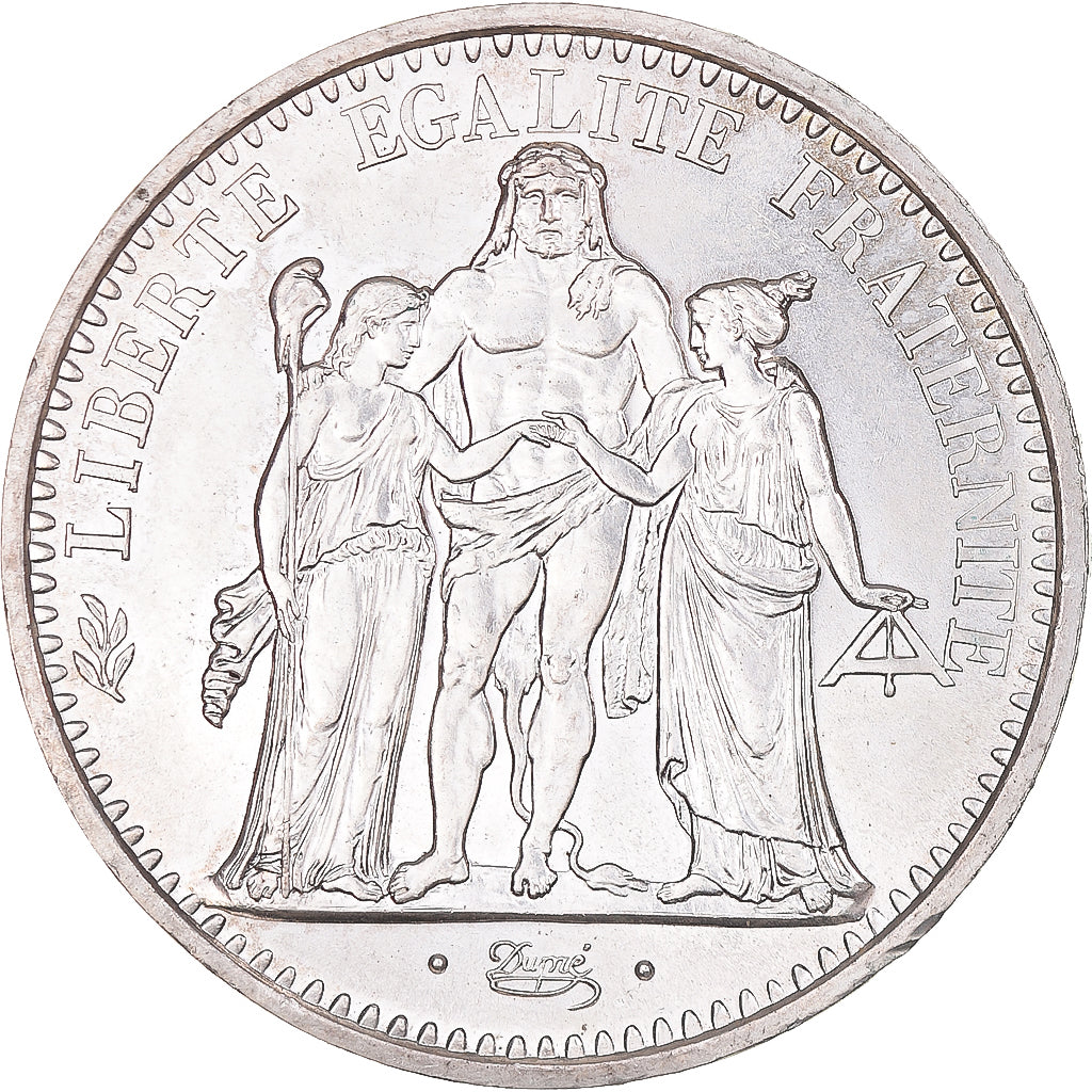 Coin, France, Hercule, 10 Francs, 1972, Paris, MS(63), Silver, KM:932