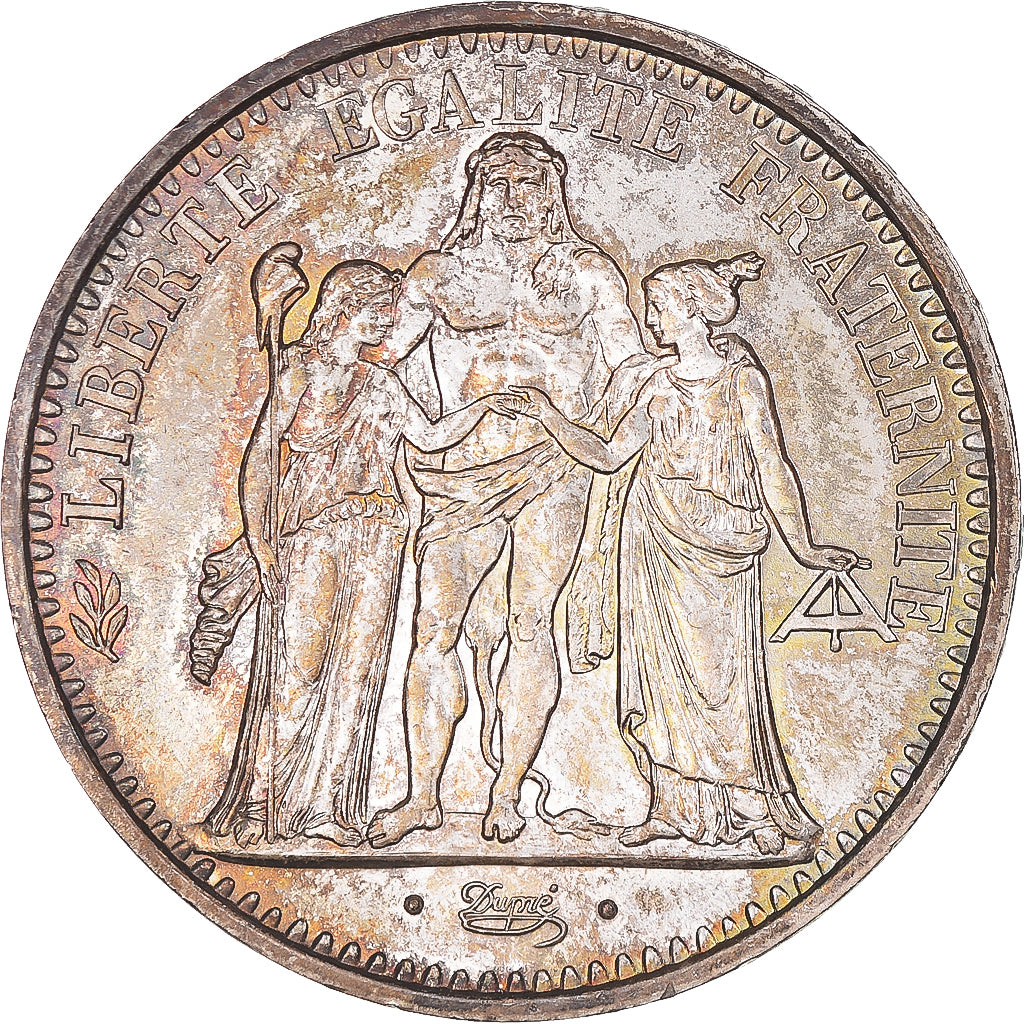 Coin, France, Hercule, 10 Francs, 1972, Paris, MS(63), Silver, KM:932