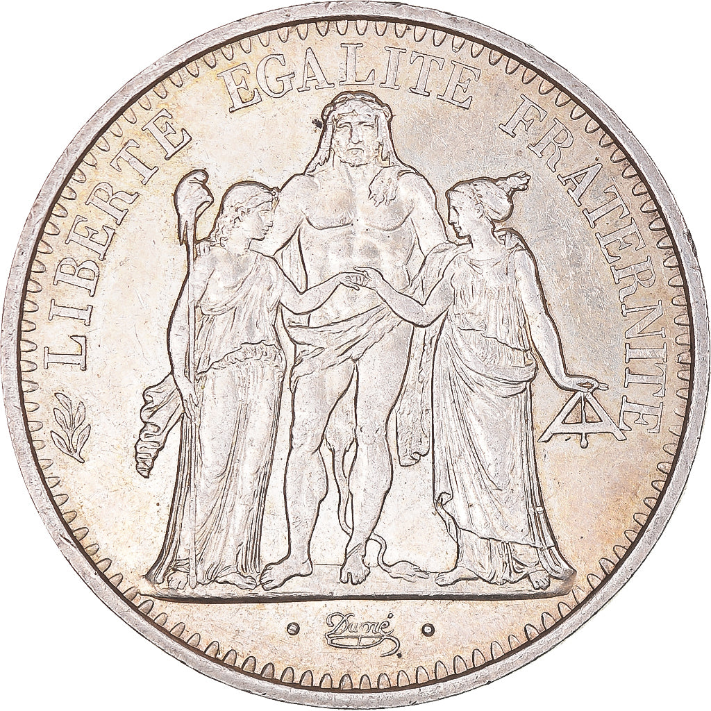 Coin, France, Hercule, 10 Francs, 1972, Paris, MS(60-62), Silver, KM:932