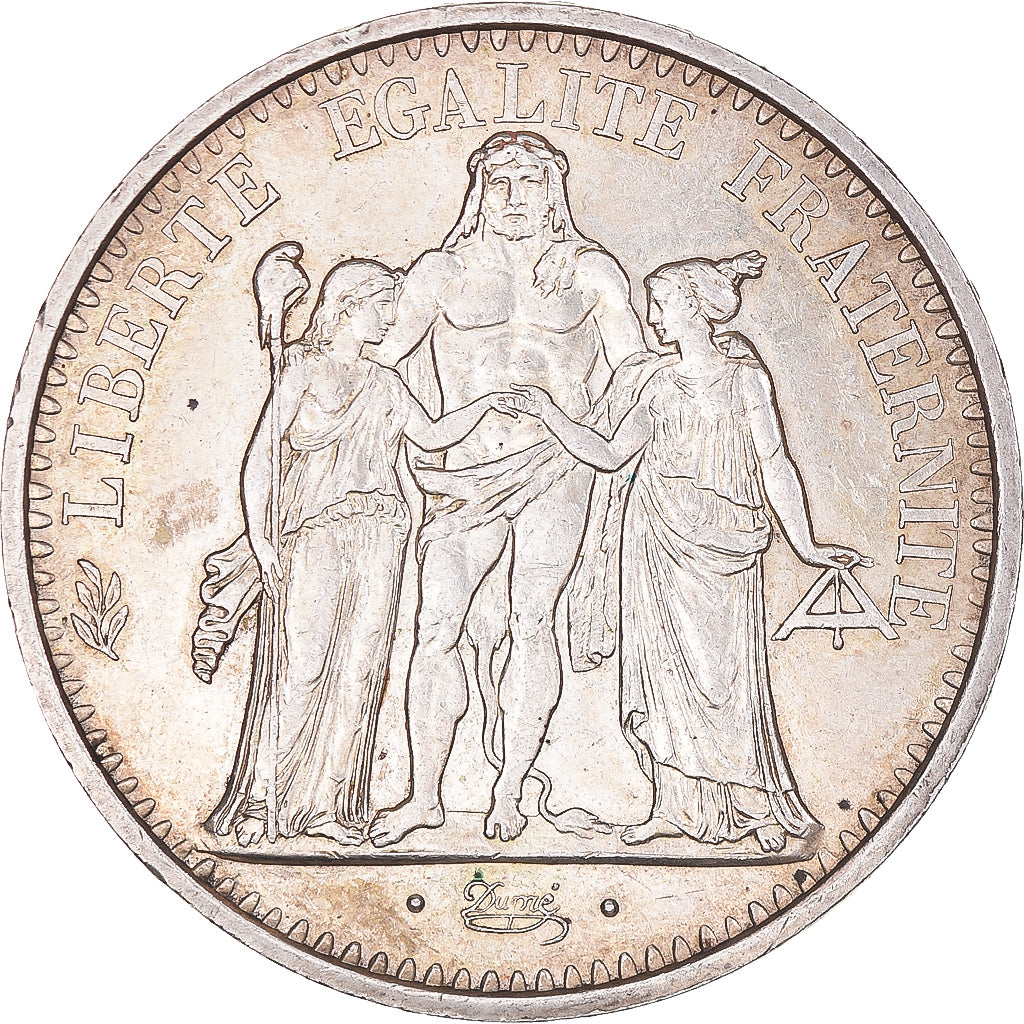 Coin, France, Hercule, 10 Francs, 1972, Paris, MS(60-62), Silver, KM:932