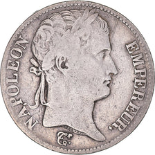 Moeda, França, Napoléon I, 5 Francs, 1811, Paris, VF(20-25), Prata, KM:694.1
