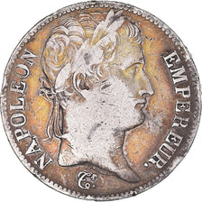 Moeda, França, Napoléon I, 5 Francs, 1813, Paris, VF(20-25), Prata, KM:694.1