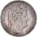 Monnaie, France, Louis-Philippe, 5 Francs, 1844, Strasbourg, TB, Argent
