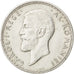 ROMANIA, 2 Lei, 1914, KM #43, AU(55-58), Silver, 27, 9.99