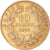 Moeda, França, Napoleon III, 10 Francs, 1867, Paris, EF(40-45), Dourado
