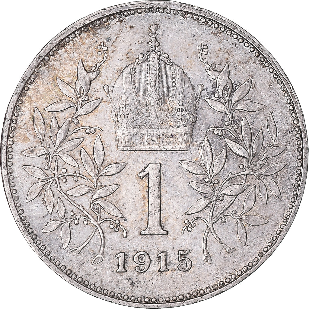 Münze, Österreich, Franz Joseph I, Corona, 1915, SS, Silber, KM:2820