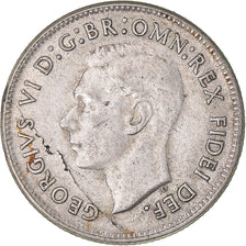 Coin, Australia, George VI, Shilling, 1950, Melbourne, EF(40-45), Silver, KM:46