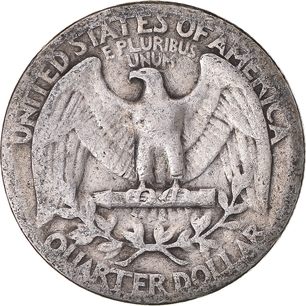Coin, United States, Washington Quarter, Quarter, 1937, U.S. Mint, Philadelphia