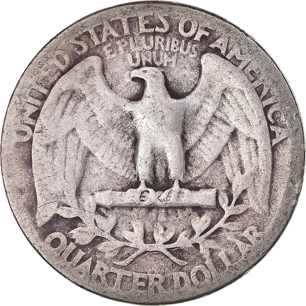 United States, Washington Quarter, Quarter, 1939, U.S. Mint, Philadelphia