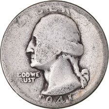 Moneda, Estados Unidos, Washington Quarter, Quarter, 1941, U.S. Mint