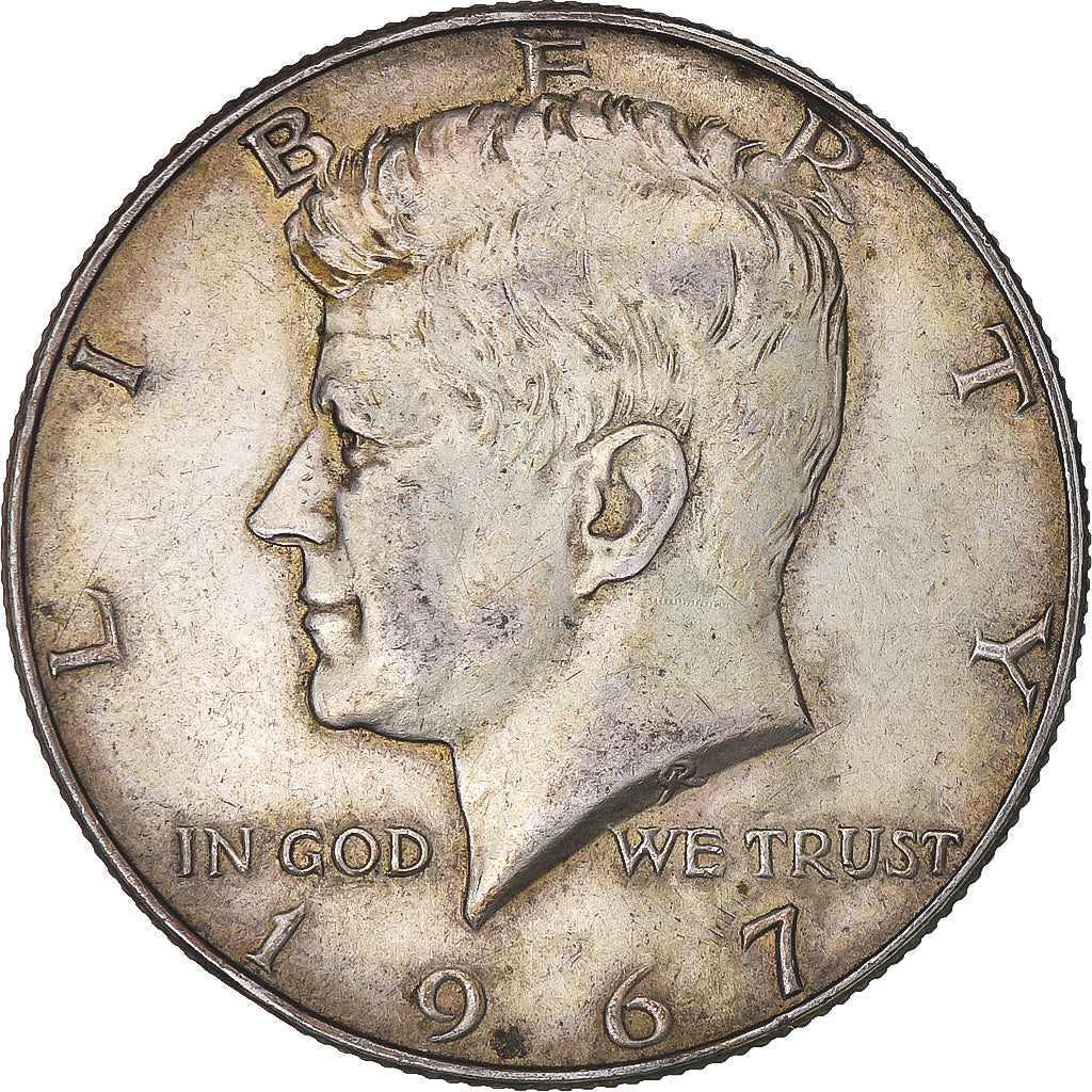 Coin, United States, Kennedy Half Dollar, Half Dollar, 1967, Philadelphia