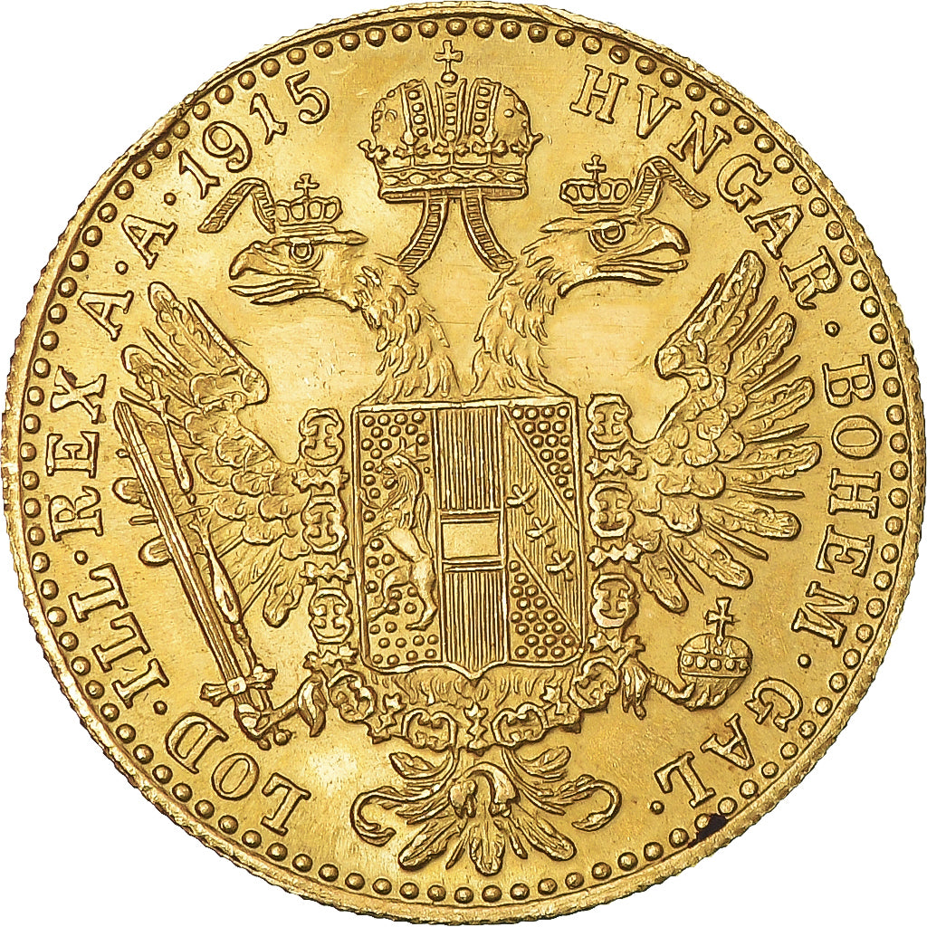 Münze, Österreich, Franz Joseph I, Ducat, 1915, Restrike, UNZ, Gold, KM:2267