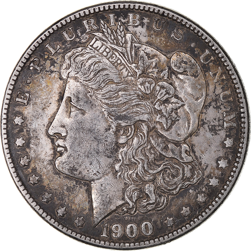 Coin, United States, Morgan Dollar, Dollar, 1900, New Orleans, Philadelphia