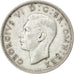 Coin, Great Britain, George VI, Florin, Two Shillings, 1943, EF(40-45), Silver