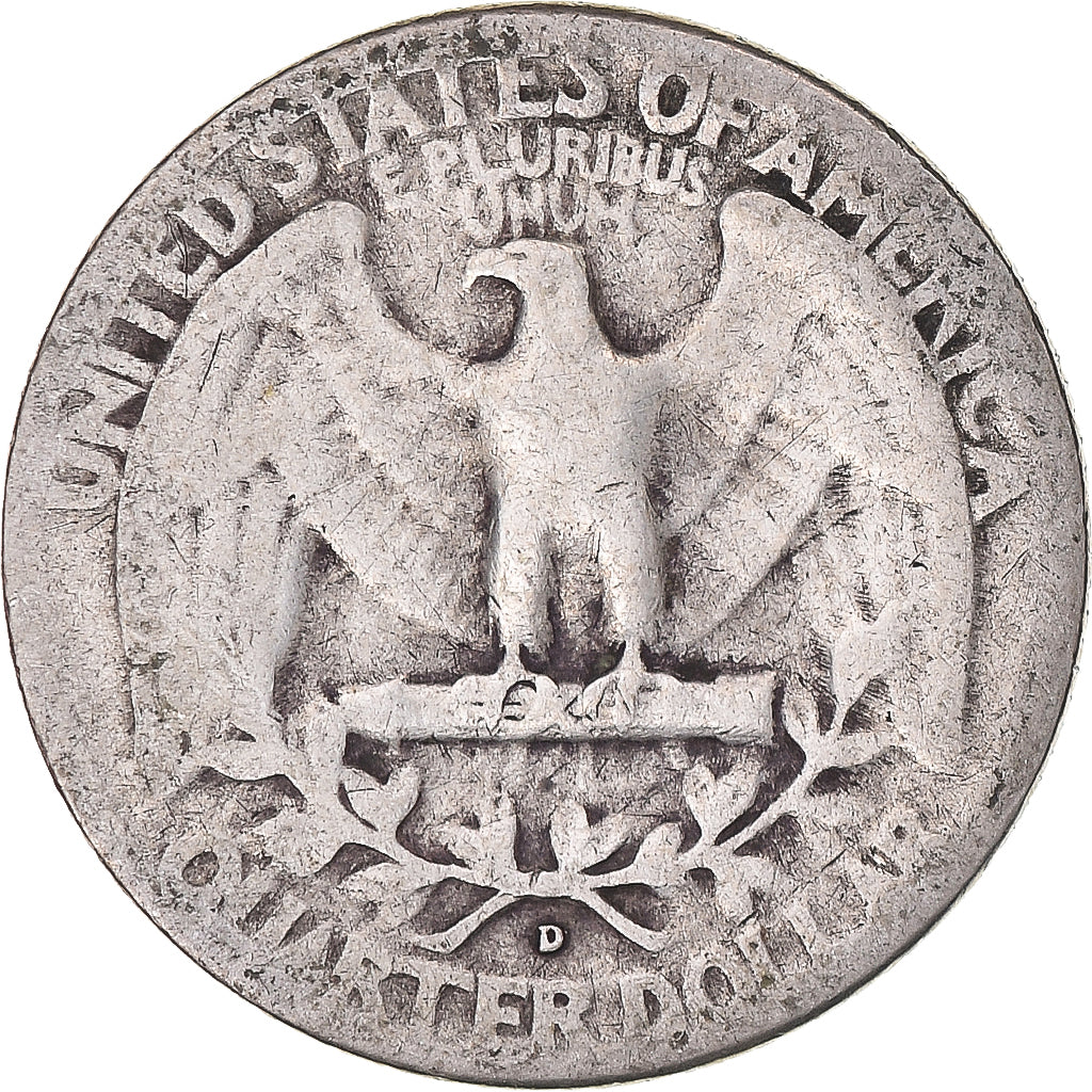 Coin, United States, Washington Quarter, Quarter, 1948, U.S. Mint, Denver