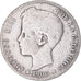 Coin, Spain, Alfonso XIII, Peseta, 1900, Madrid, VG(8-10), Silver, KM:706
