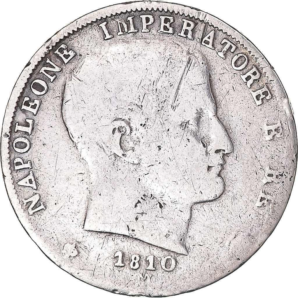 Münze, Italien Staaten, KINGDOM OF NAPOLEON, Napoleon I, Lira, 1810, Milan