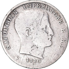 Münze, Italien Staaten, KINGDOM OF NAPOLEON, Napoleon I, Lira, 1810, Milan
