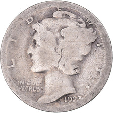United States, Mercury Dime, Dime, 1923, U.S. Mint, San Francisco, F(12-15)