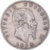 Coin, Italy, Vittorio Emanuele II, 5 Lire, 1873, Milan, VF(30-35), Silver