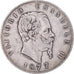 Moneta, Italia, Vittorio Emanuele II, 5 Lire, 1877, Rome, MB+, Argento, KM:8.4