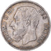 Moneta, Belgia, Leopold II, 5 Francs, 5 Frank, 1871, Brussels, VF(30-35)
