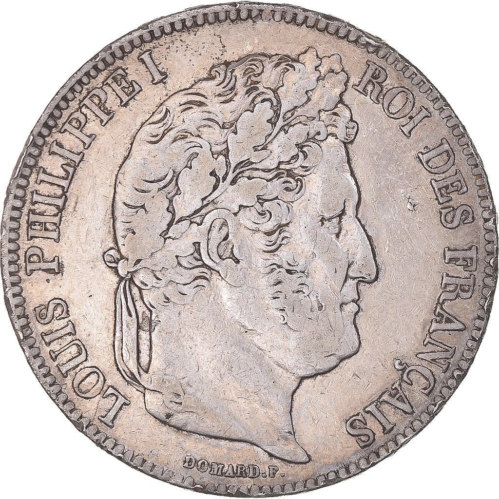 Monnaie, France, Louis-Philippe, 5 Francs, 1834, Paris, TB+, Argent