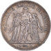 Moeda, França, Hercule, 5 Francs, 1876, Paris, EF(40-45), Prata, KM:820.1