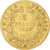 Moeda, França, Napoleon III, 5 Francs, 1865, Strasbourg, VF(30-35), Dourado