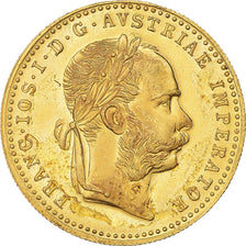 Coin, Austria, Franz Joseph I, Ducat, 1915, Restrike, MS(64), Gold, KM:2267