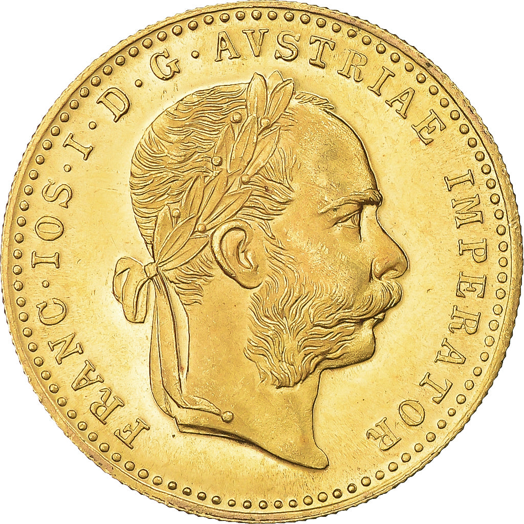 Münze, Österreich, Franz Joseph I, Ducat, 1915, Restrike, UNZ+, Gold, KM:2267
