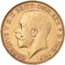 Monnaie, Afrique du Sud, George V, 1/2 Sovereign, 1925, Pretoria, TTB+, Or