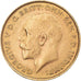 Monnaie, Afrique du Sud, George V, 1/2 Sovereign, 1926, Pretoria, TTB+, Or