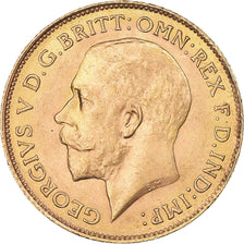 Moeda, África do Sul, George V, 1/2 Sovereign, 1926, Pretoria, MS(60-62)