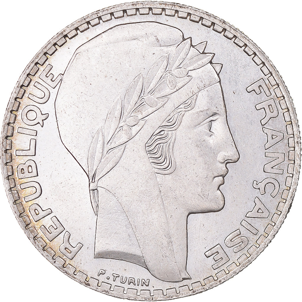 Coin, France, Turin, 20 Francs, 1934, Paris, AU(55-58), Silver, KM:879