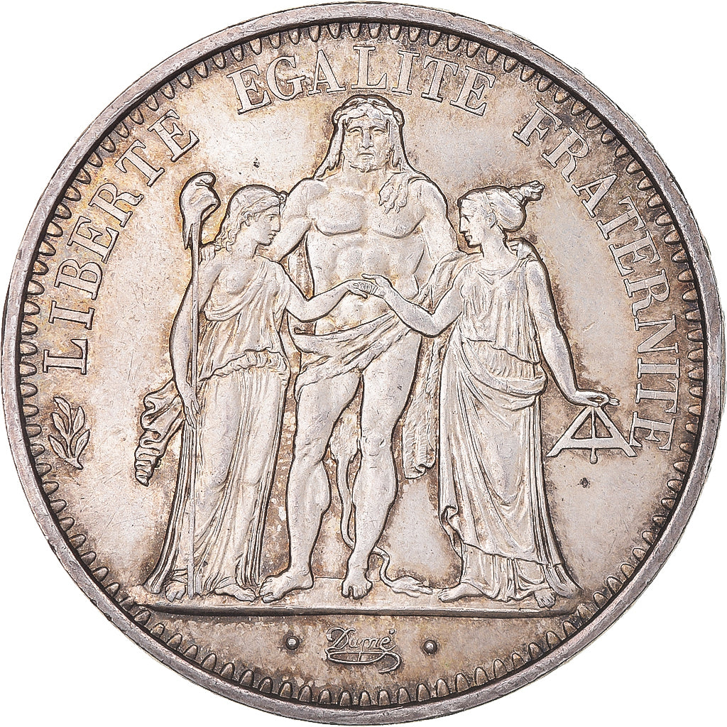 Coin, France, Hercule, 10 Francs, 1971, Paris, AU(55-58), Silver, KM:932