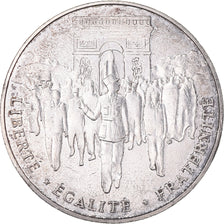 Münze, Frankreich, Libération de Paris, 100 Francs, 1994, SS+, Silber