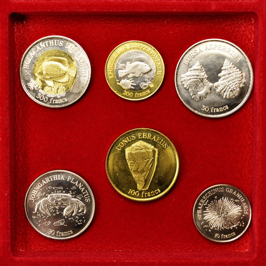 Clipperton Island, Set, 2011, MS(63), 0.00