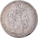 Moneta, Francia, Louis-Philippe, 5 Francs, 1835, Paris, MB, Argento, KM:749.1
