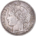 Moneta, Francia, Cérès, 5 Francs, 1850, Paris, MB+, Argento, KM:761.1