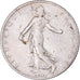 Moeda, França, Semeuse, 2 Francs, 1914, Castelsarrasin, EF(40-45), Prata