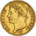 France, Napoléon I, 20 Francs, 1814, Paris, EF(40-45), Gold, KM:695.1