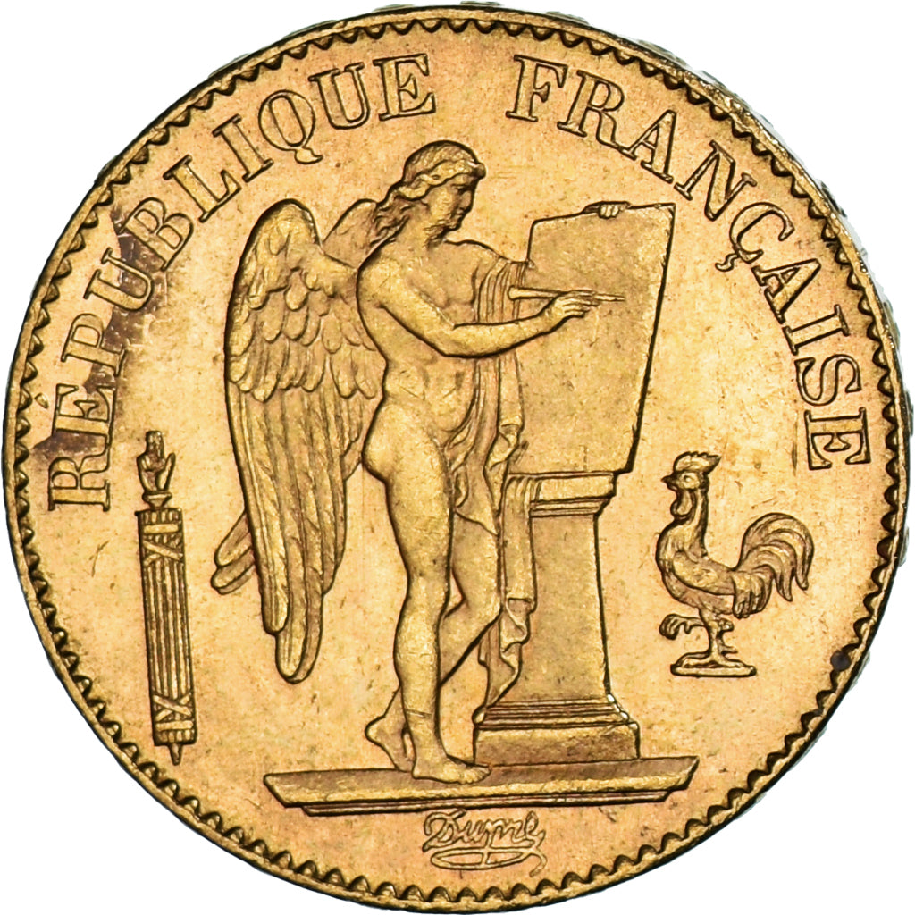 Moneta, Francia, Génie, 20 Francs, 1890, Paris, SPL, Oro, KM:825, Gadoury:1063