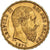 Moneda, Bélgica, Leopold II, 20 Francs, 20 Frank, 1870, Faulty edge, MBC+, Oro