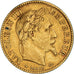 Moneda, Francia, Napoleon III, 10 Francs, 1868, Paris, BC+, Oro, KM:800.1