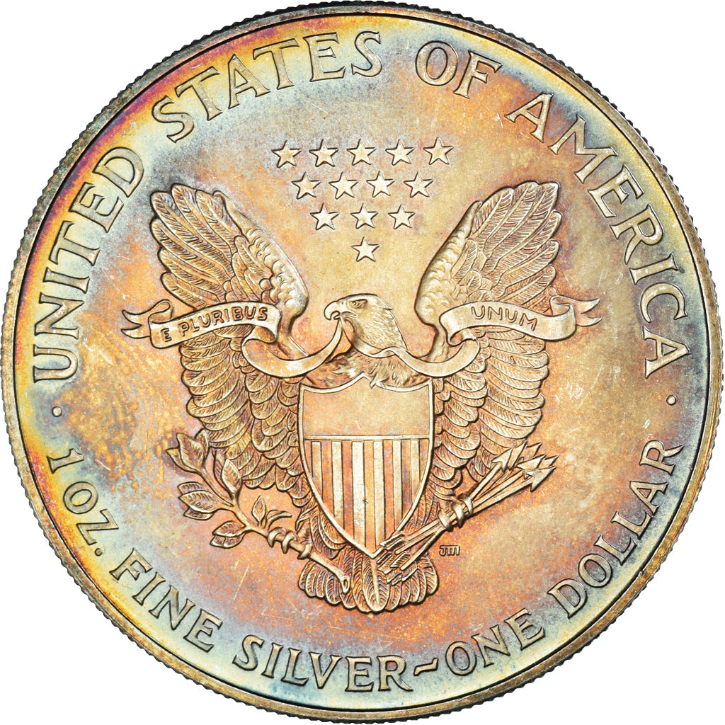 Coin, United States, Dollar, 1997, U.S. Mint, Philadelphia, MS(64), Silver