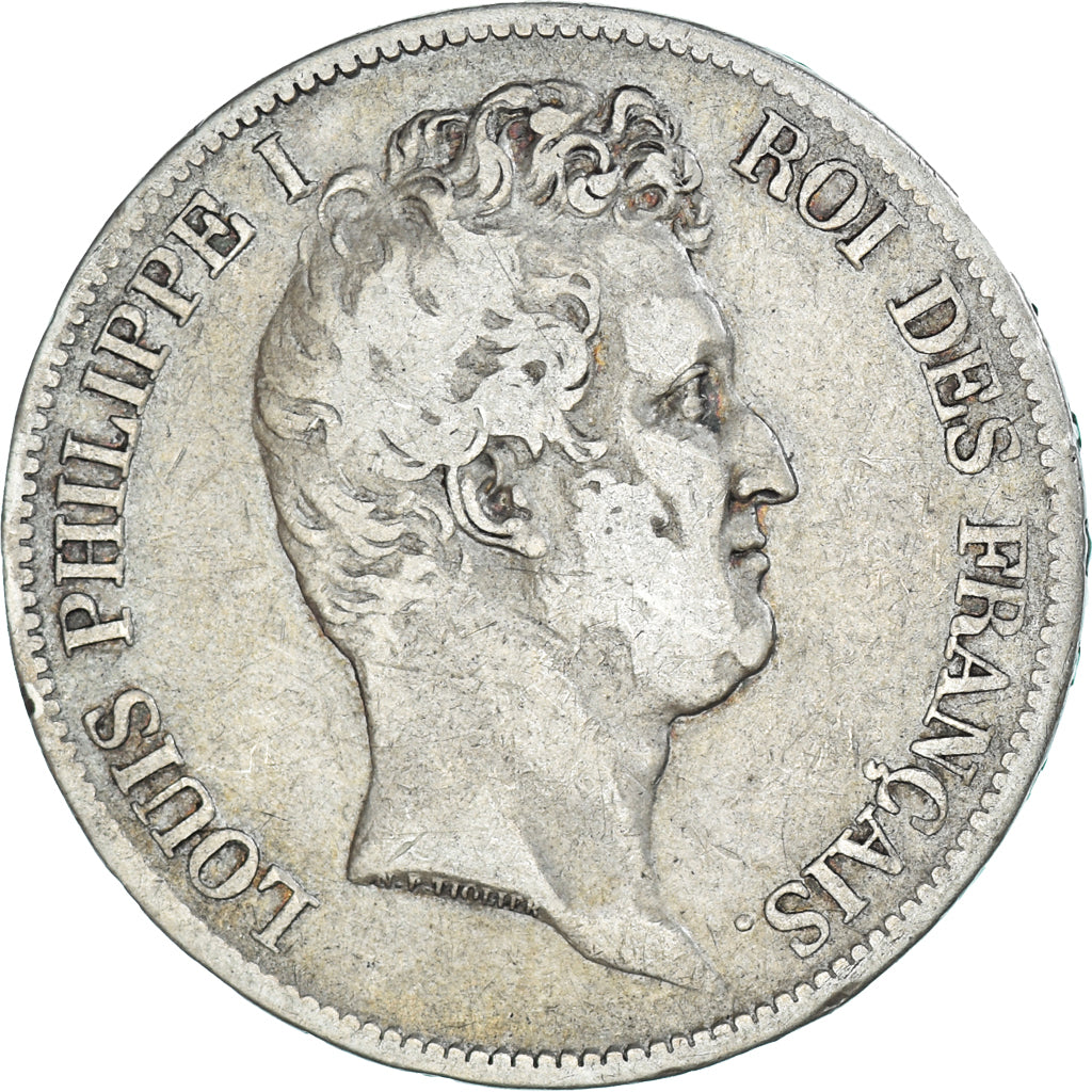 Monnaie, France, Louis-Philippe, 5 Francs, 1831, Lille, TB, Argent, Gadoury:676