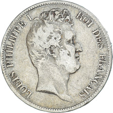 Monnaie, France, Louis-Philippe, 5 Francs, 1831, Lille, TB, Argent, Gadoury:676